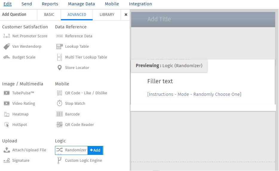 Survey Software Help Image
